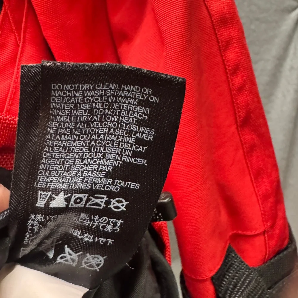 The North Face Apogee Jacket Mens L Steep Tech Red Ski Parka Scot Schmidt Hooded